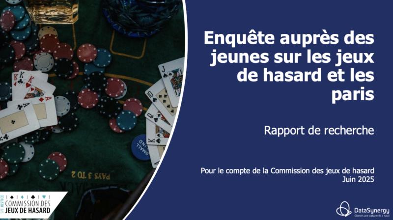 Réaction de presse de BAGO: Rapport d’enquête ‘Enquête auprès des jeunes sur les jeux de hasard et les paris de la Commission des jeux de hasard – juin 2025’